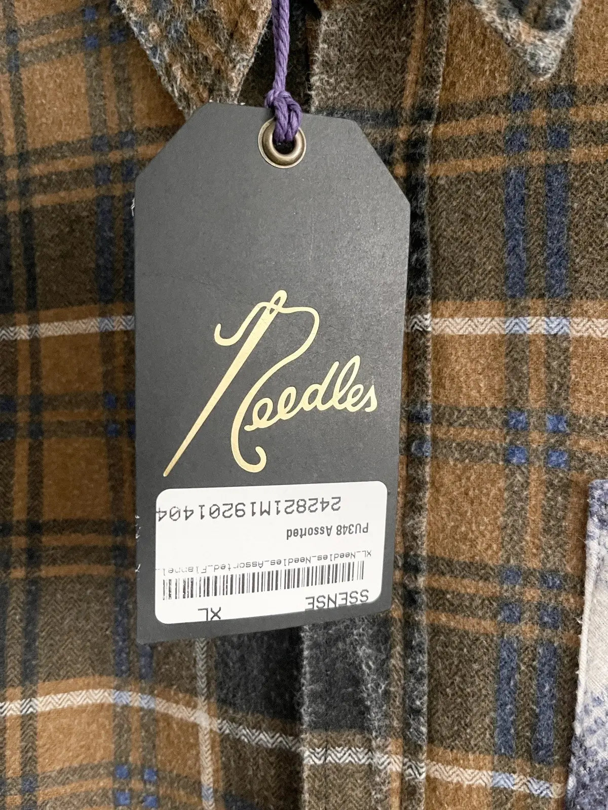 Needles Rebuild by Needles 7 Cut Flannel Shirt
