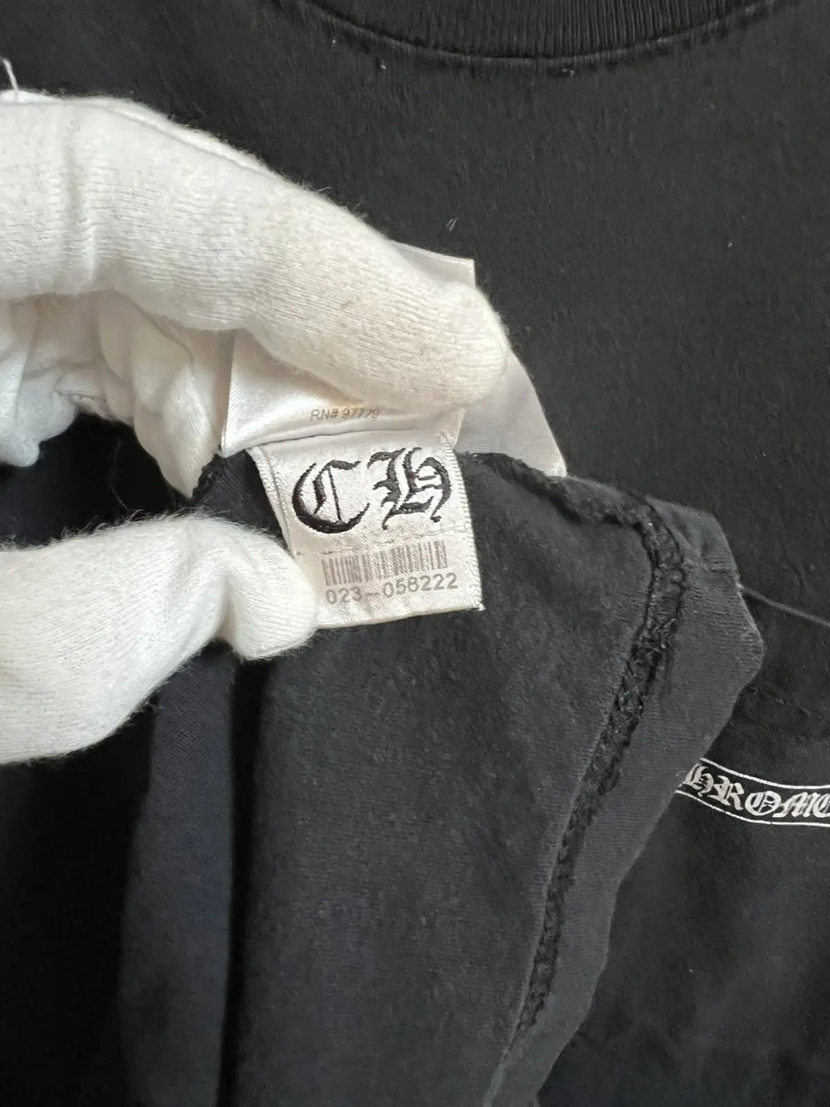 2010s Chrome Hearts Scroll Logo Tee