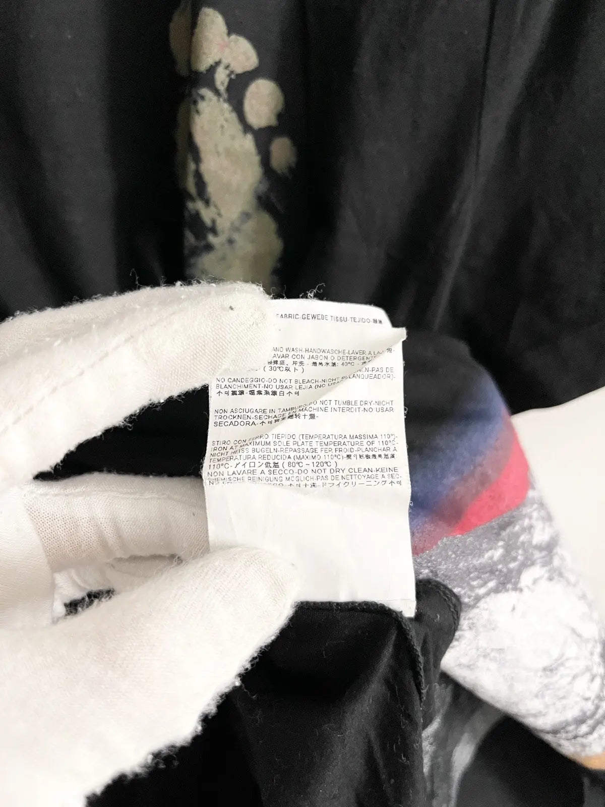 2009 Balenciaga Footmark Landscape Tee