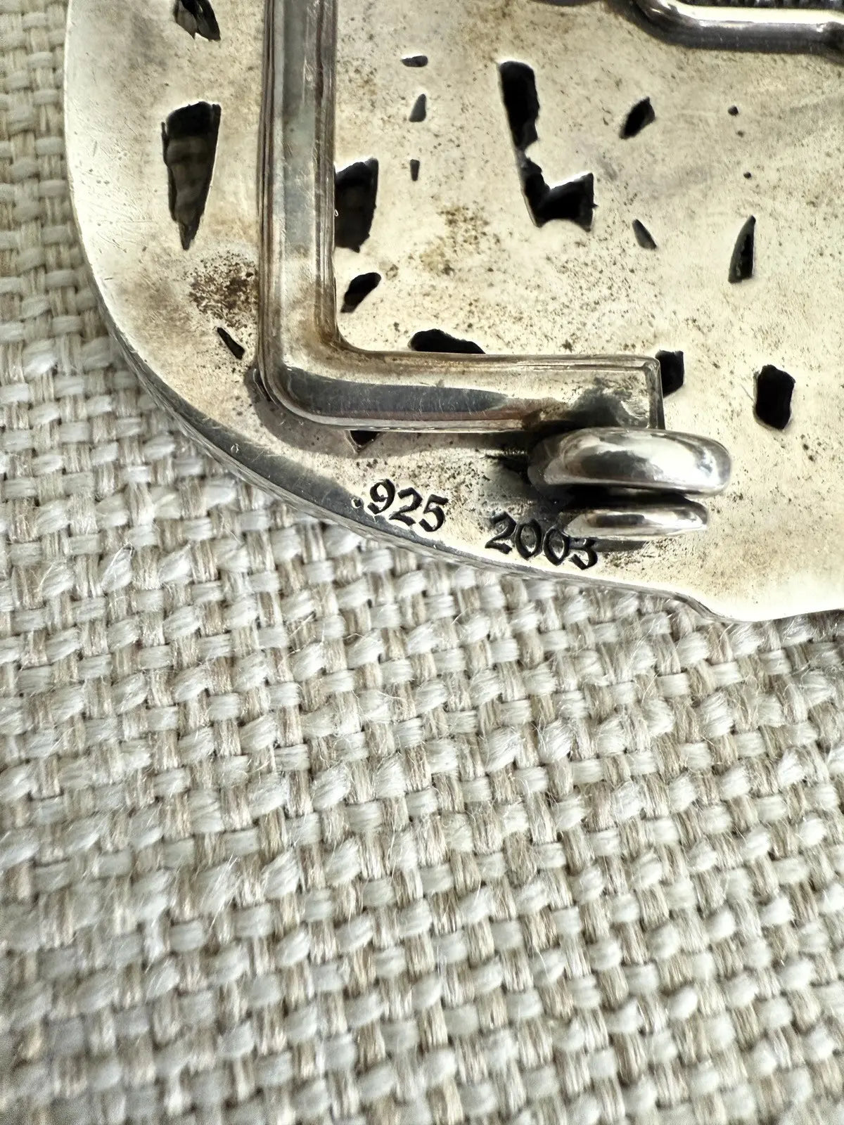 Chrome Hearts Cemetery Cross Belt Buckle