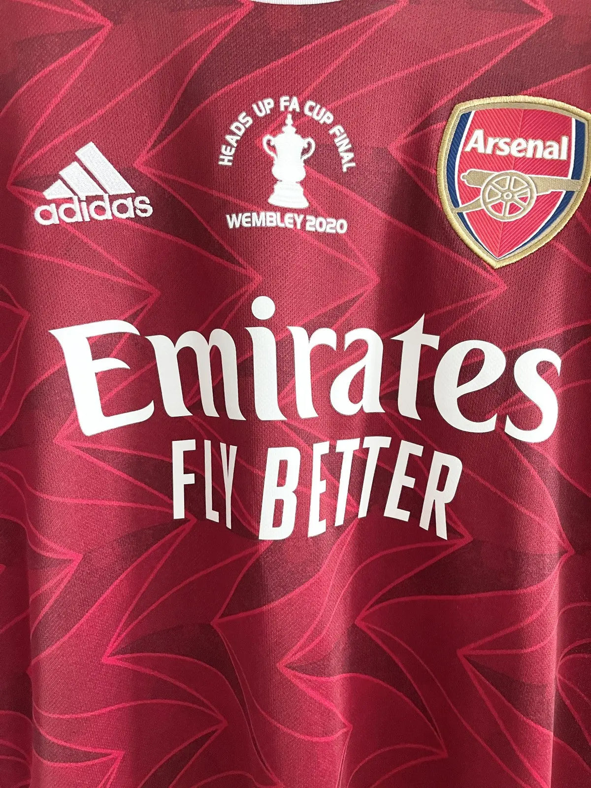 2020-22 Arsenal ‘FA CUP’ Final Home Jersey