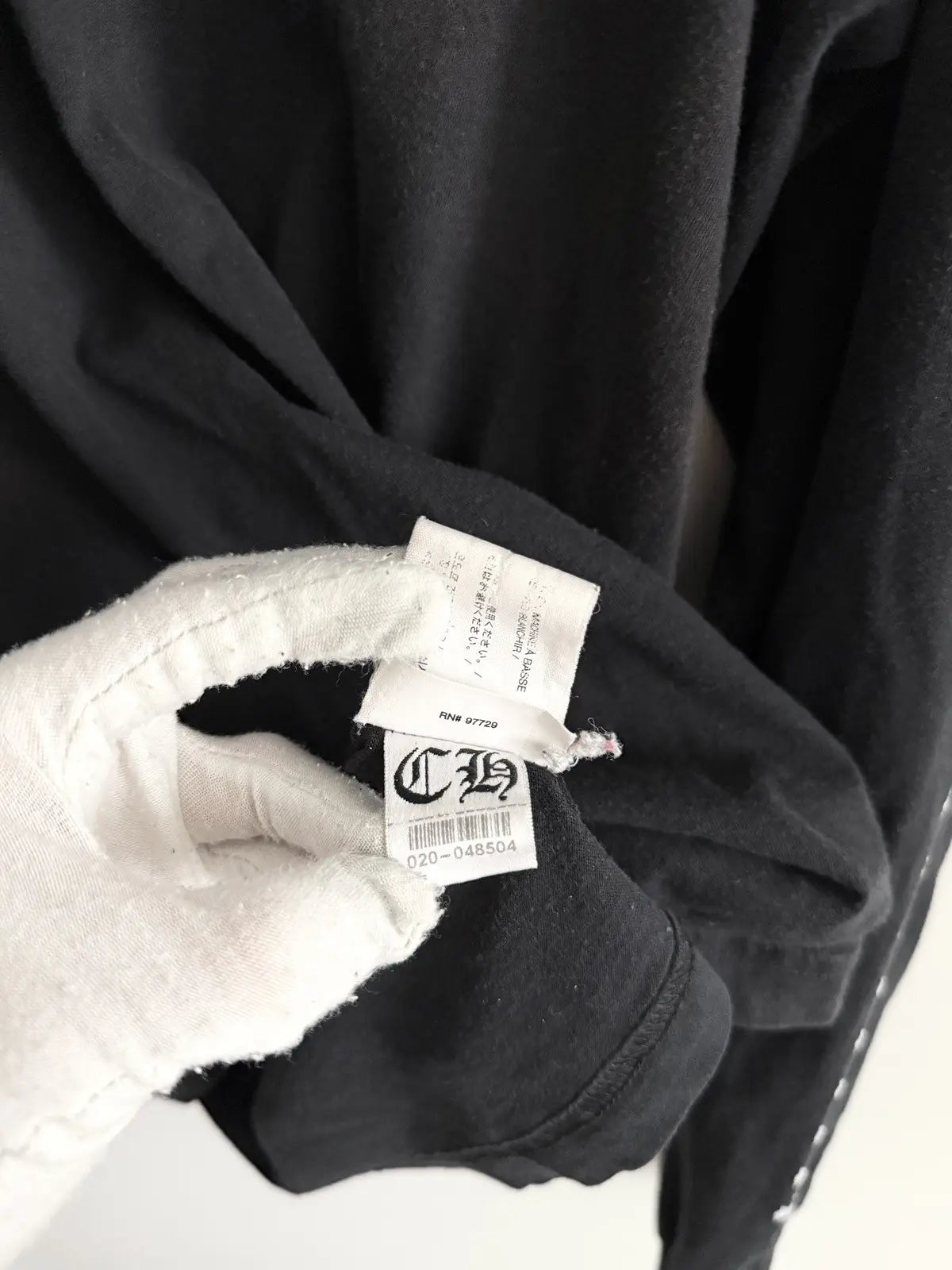 Chrome Hearts Seal Plus Cross Logo LS Tee