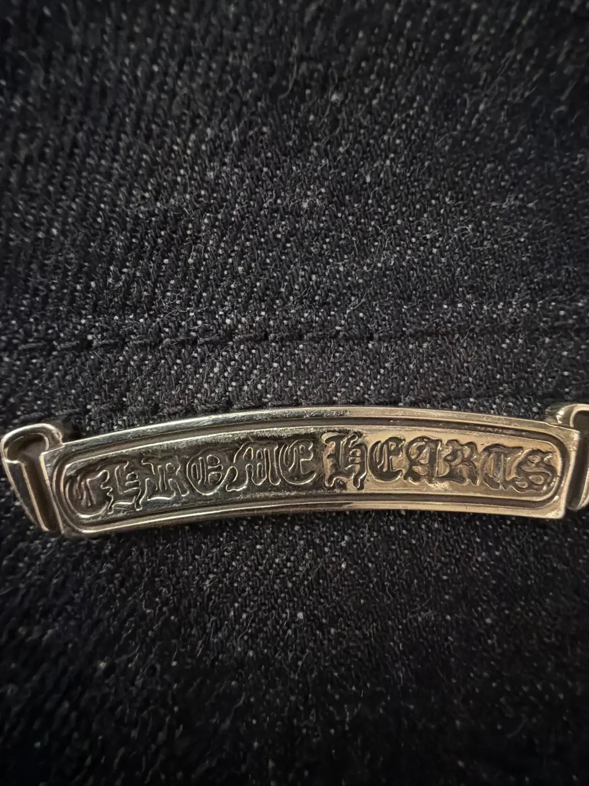 Chrome Hearts KS CUT Raw Indigo Denim Jeans