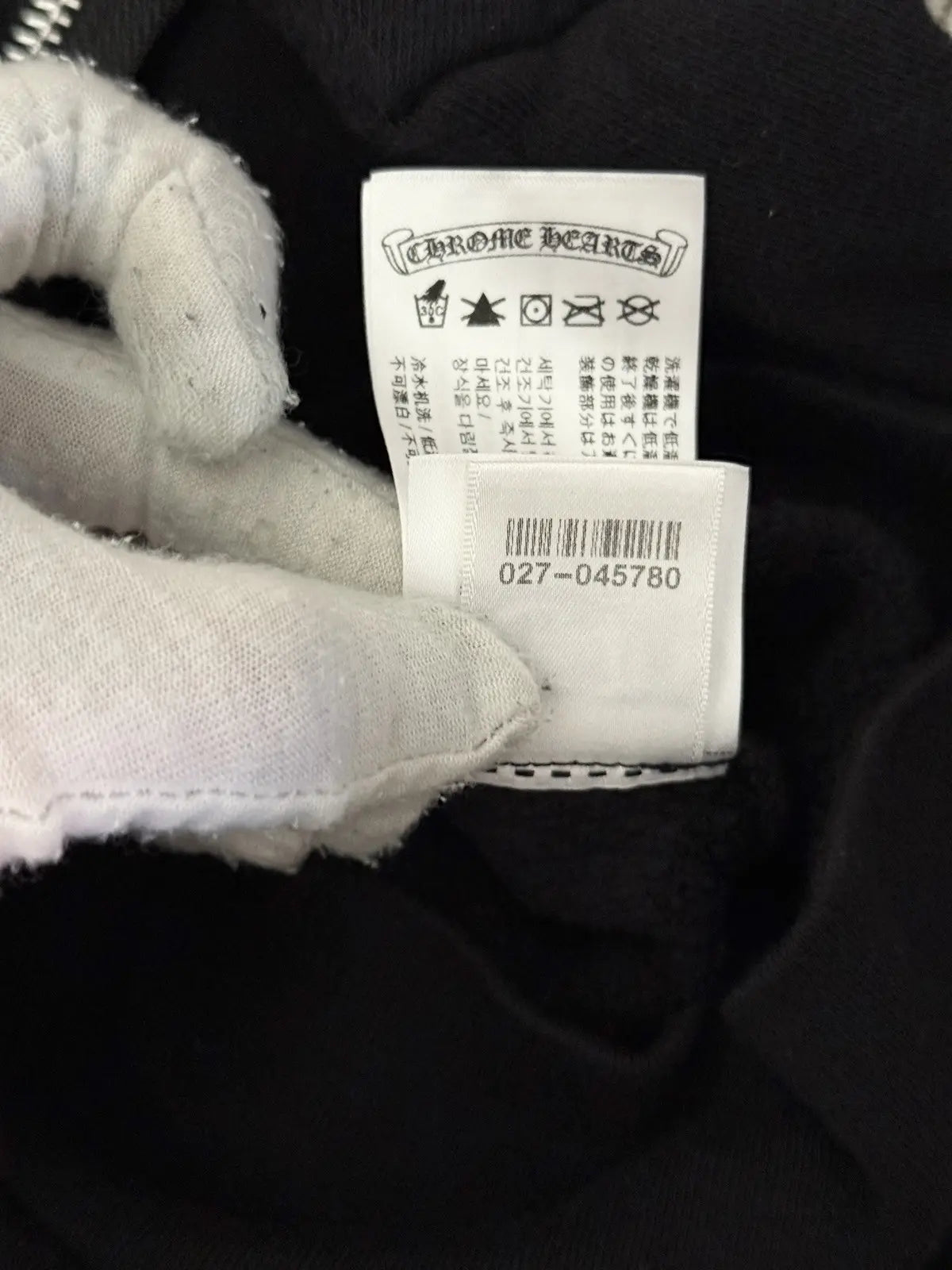 Chrome Hearts Kids Multi Color Cross Zip-up Hoodie