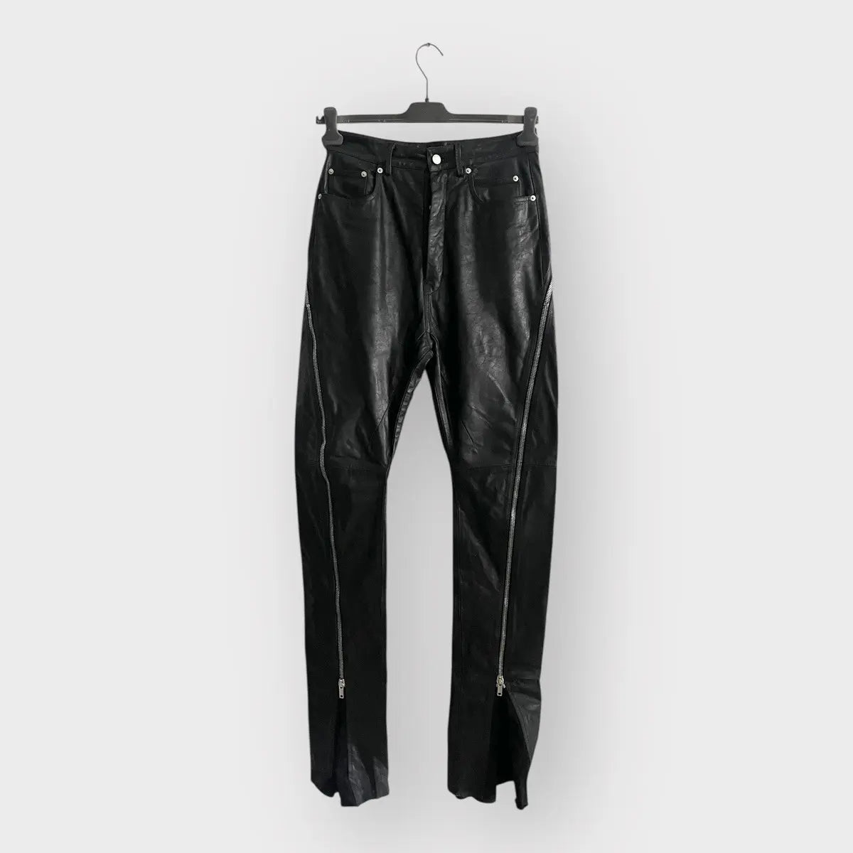 SS23 Rick Owens Calf Leather Bolan Banana Pants