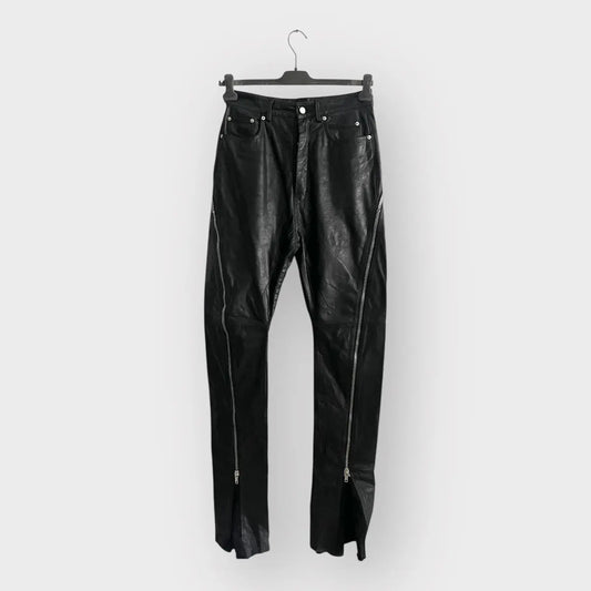 SS23 Rick Owens Calf Leather Bolan Banana Pants