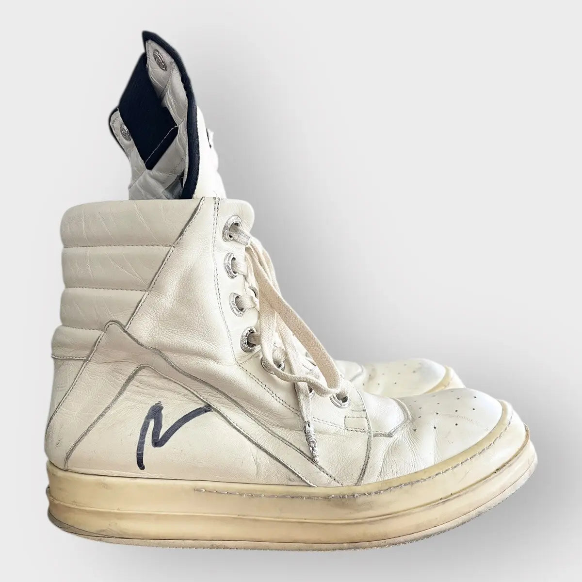 RICK SIGNED Chrome Hearts x Rick Owens Geobasket