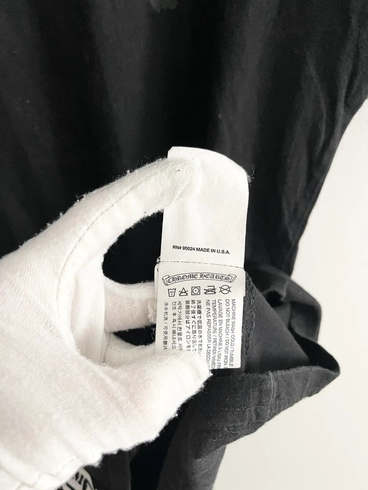 2010s Chrome Hearts Floral Dagger Tee