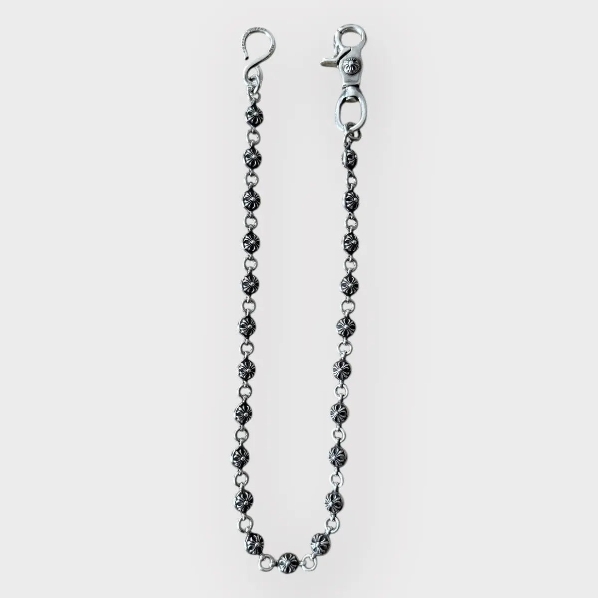 Chrome Hearts 24 inches Big Cross Ball Wallet Chain