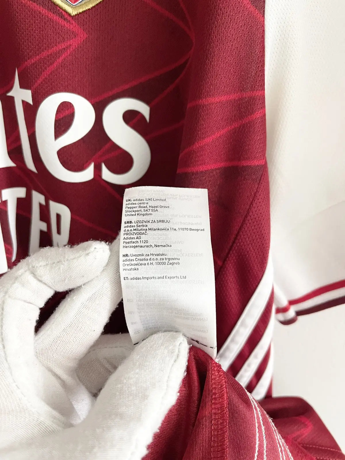 2020-22 Arsenal ‘FA CUP’ Final Home Jersey
