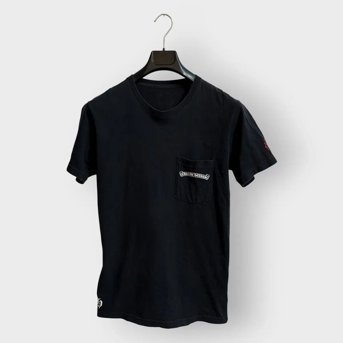 2010s Chrome Hearts USA Scroll Logo Pocket Tee