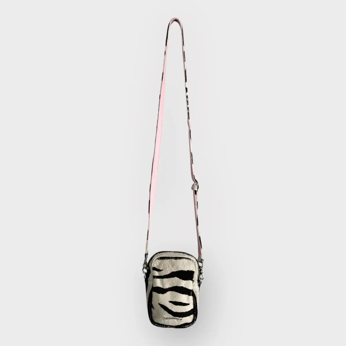 Chrome Hearts Triple Pink Patch Zebra Taka Bag