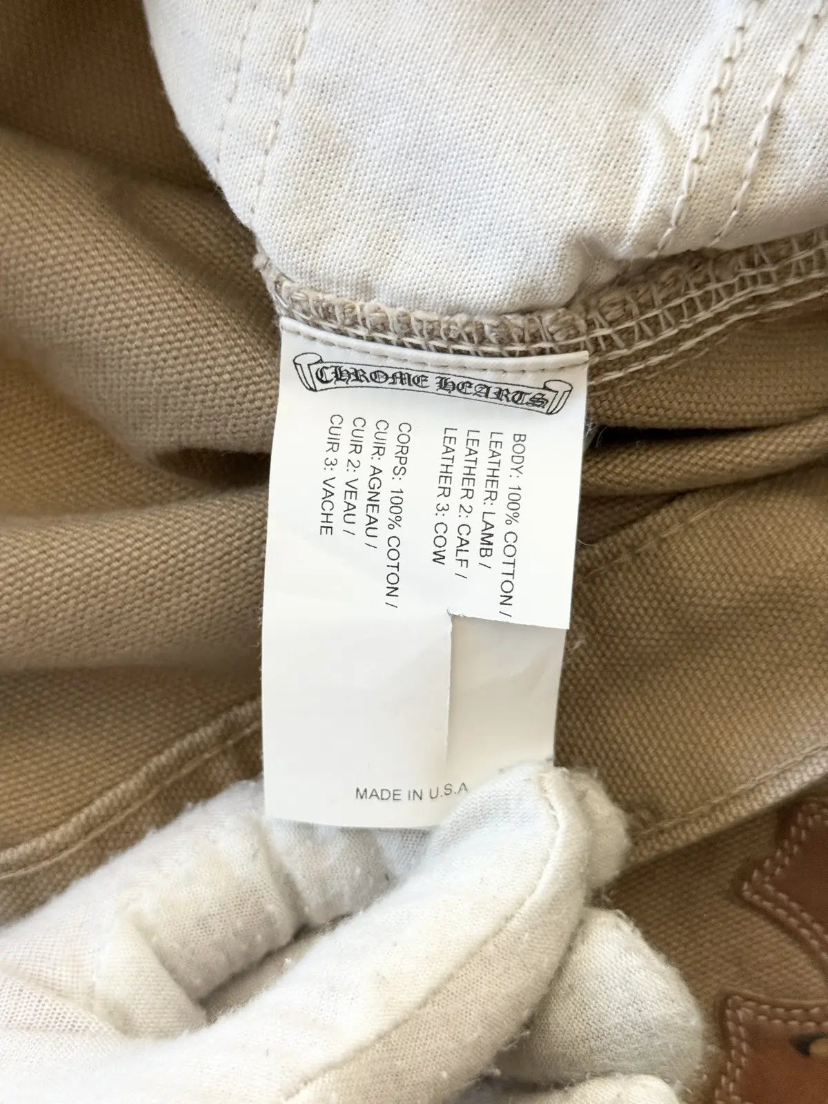 Chrome Hearts Sex Records Carpenter Pants