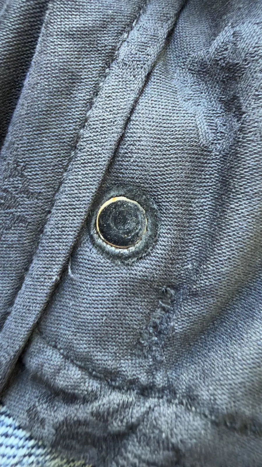 Chrome Hearts Black White Brown Patch FleurKnee Jeans