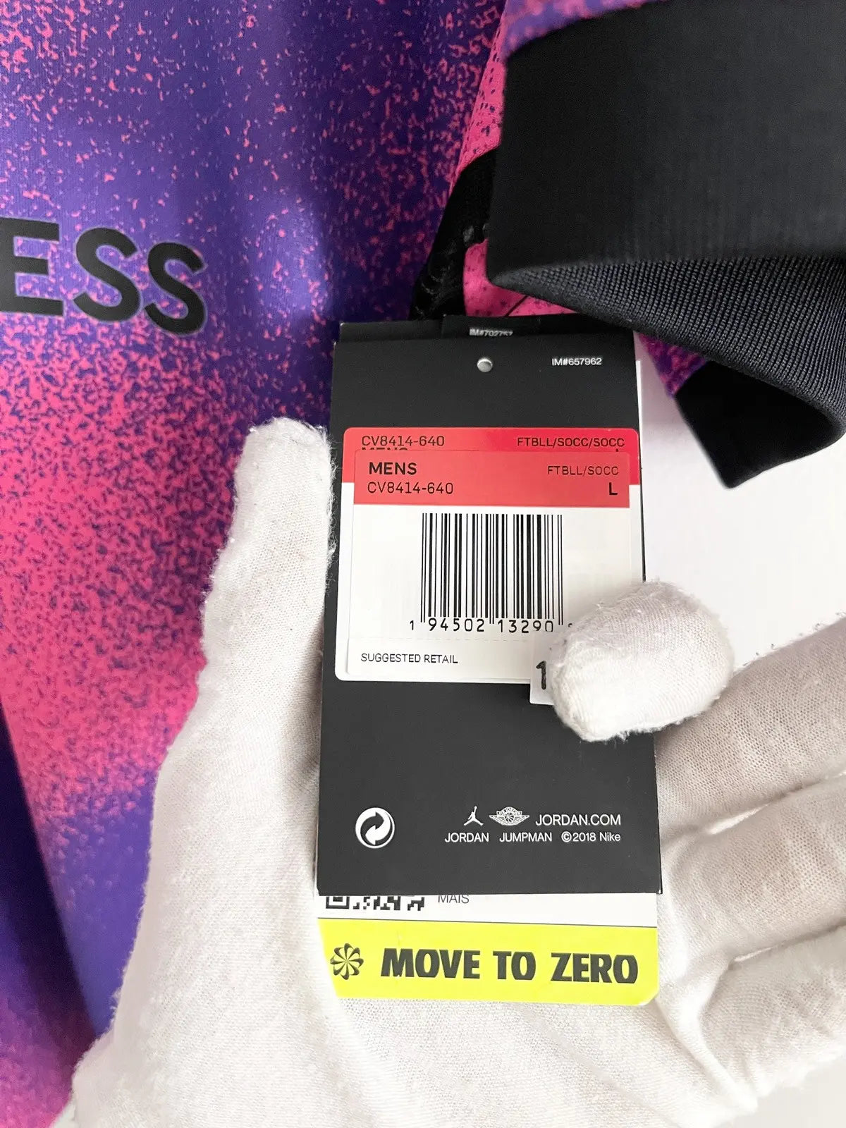 2020-21 Jordan Paris Saint-Germain 4th Stadium Jersey