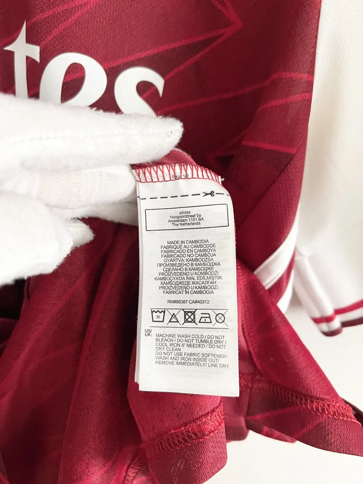 2020-22 Arsenal ‘FA CUP’ Final Home Jersey