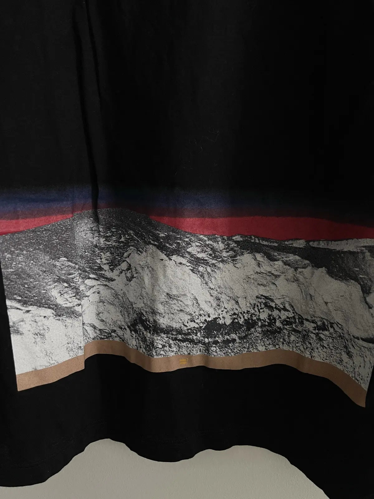 2009 Balenciaga Footmark Landscape Tee