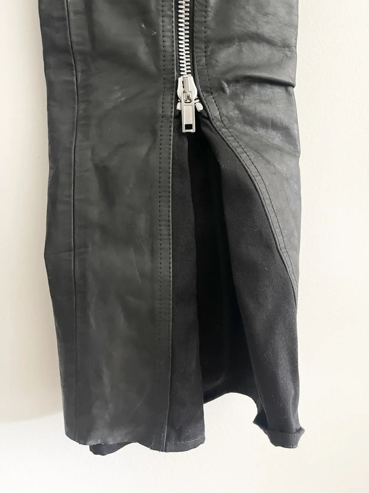 SS23 Rick Owens Calf Leather Bolan Banana Pants