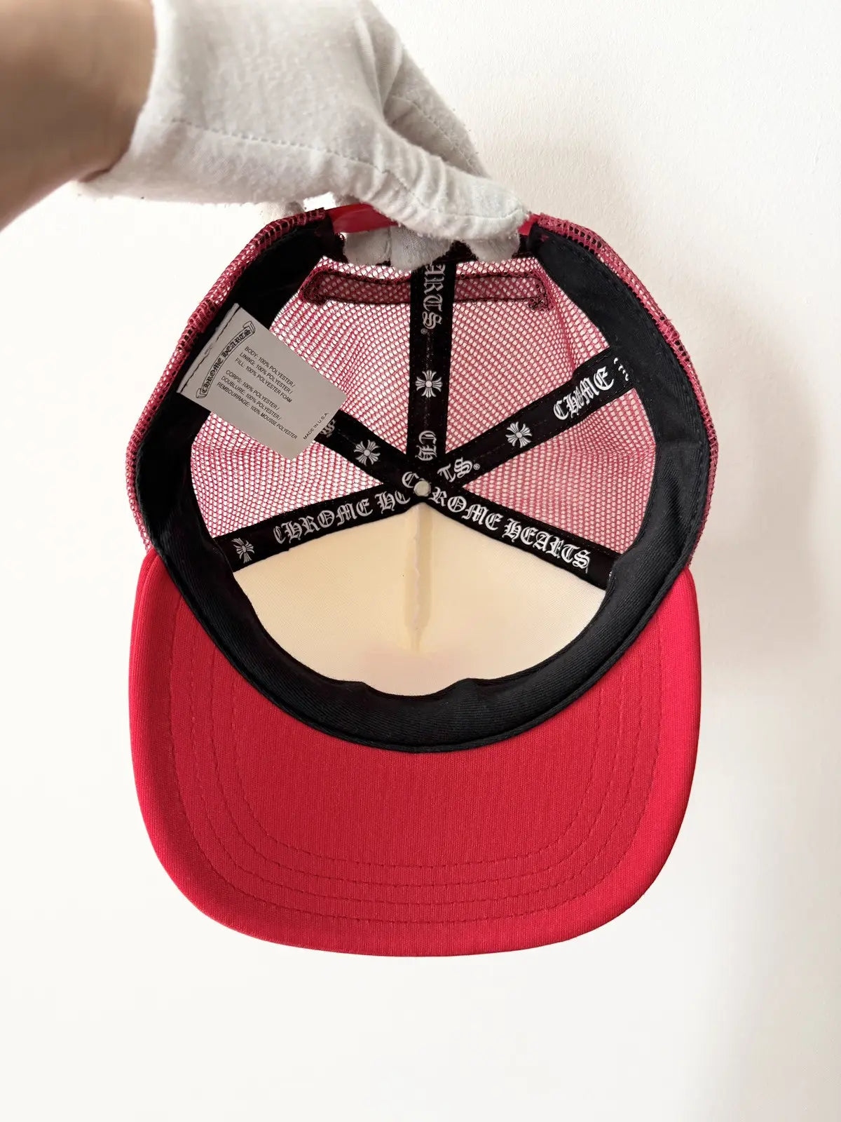 Chrome Hearts Eye Chart Scripts Hat