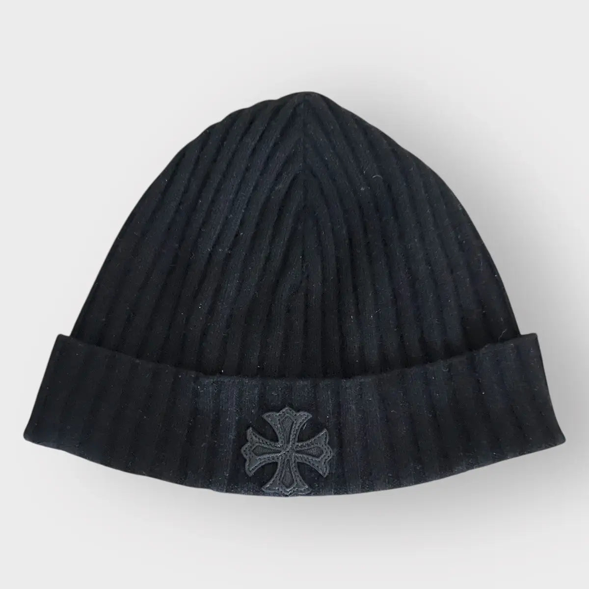 Chrome Hearts Double Plus Cross Patch Cashmere Beanie