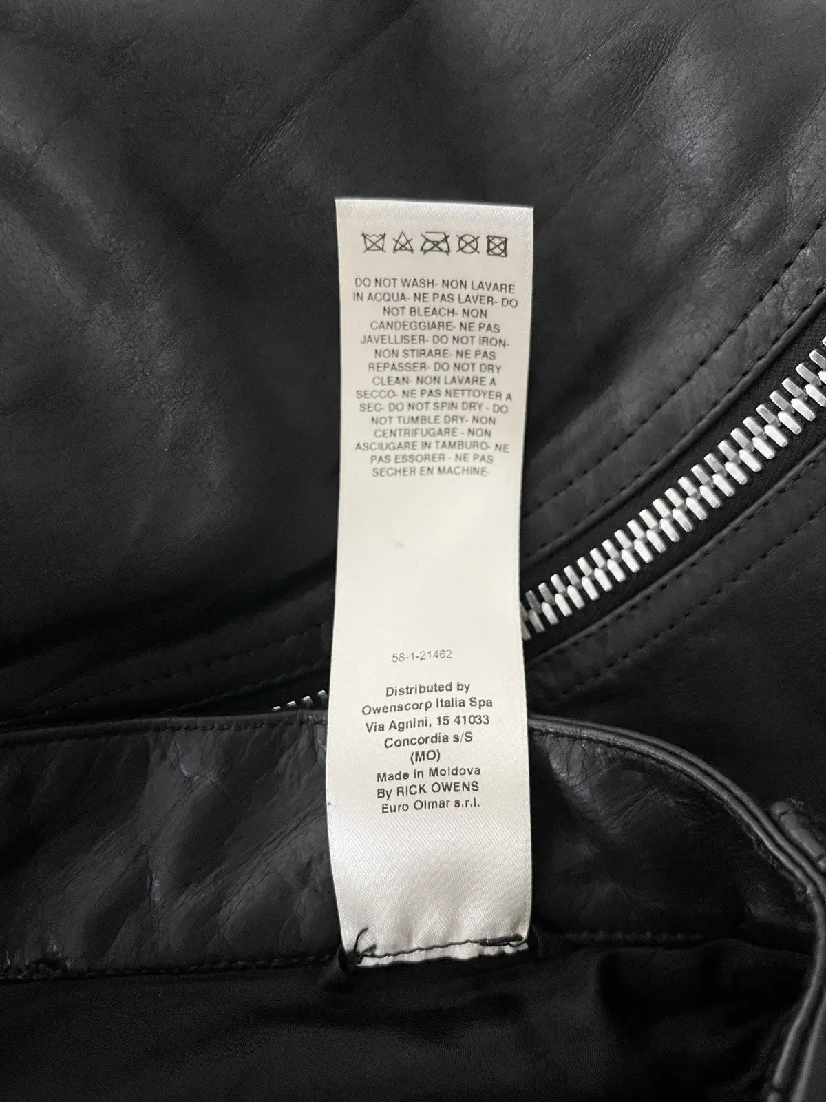 SS23 Rick Owens Calf Leather Bolan Banana Pants