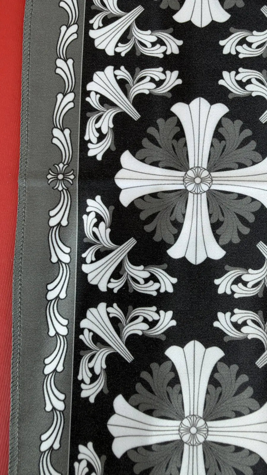 Chrome Hearts Cross Motif Silk Bandana Chrome Hearts