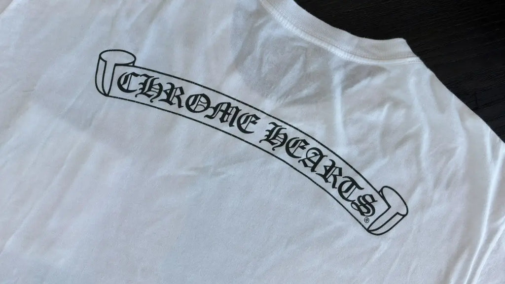 Chrome Hearts Scroll Logo Pocket T-Shirt Size XL Chrome Hearts