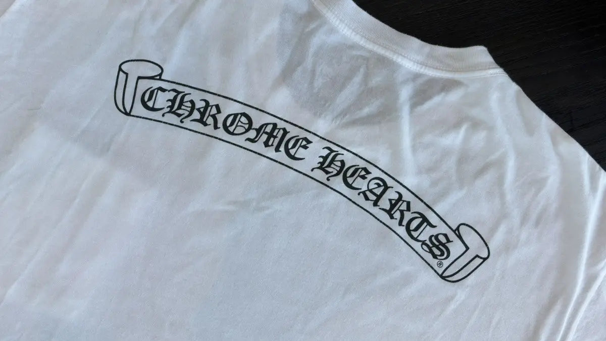 Chrome Hearts Scroll Logo Pocket T-Shirt Size XL Chrome Hearts