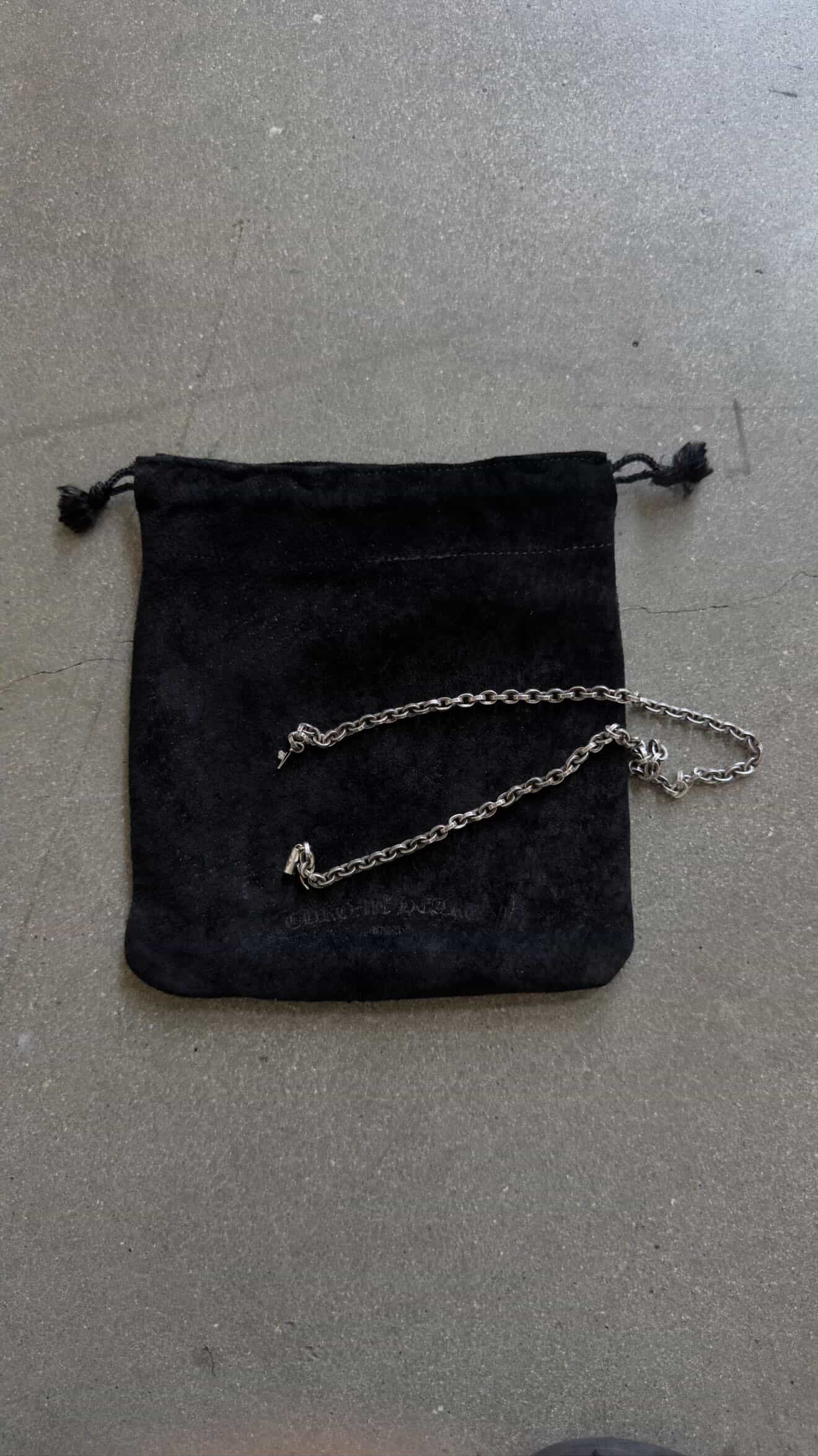 Chrome Hearts 18 inches Paper Chain Necklace