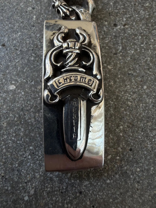 Chrome Hearts Fancy Link Dagger ID Bracelet
