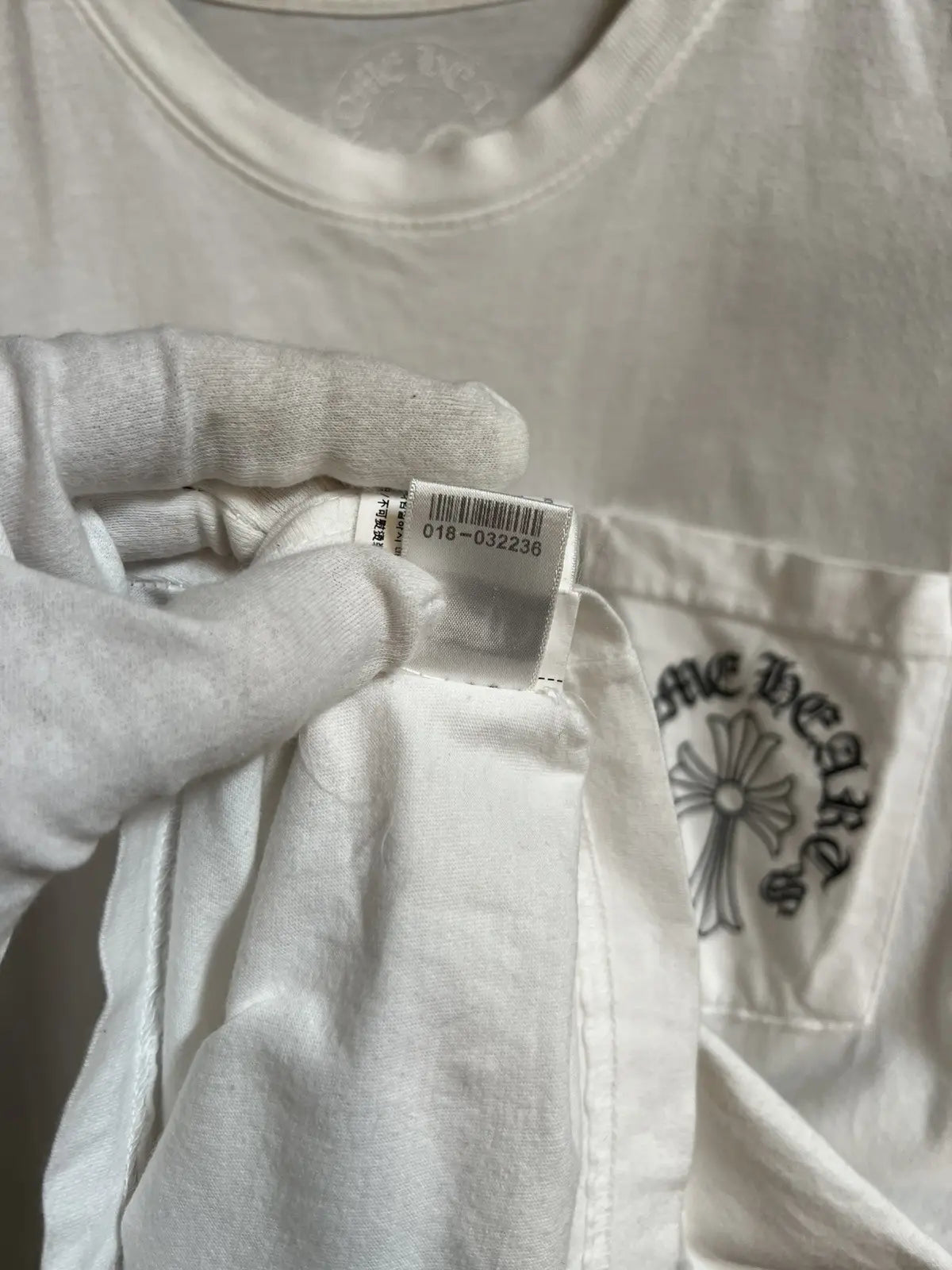 Chrome Hearts Cross Horseshoe Cross Pocket Tee