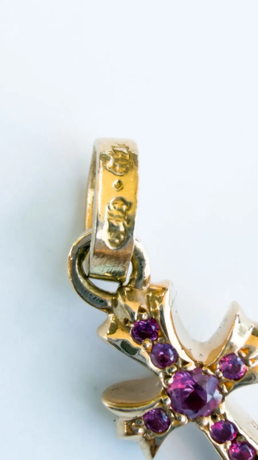 Chrome Hearts 22K Gold Baby Fat Cross Pendant Chrome Hearts