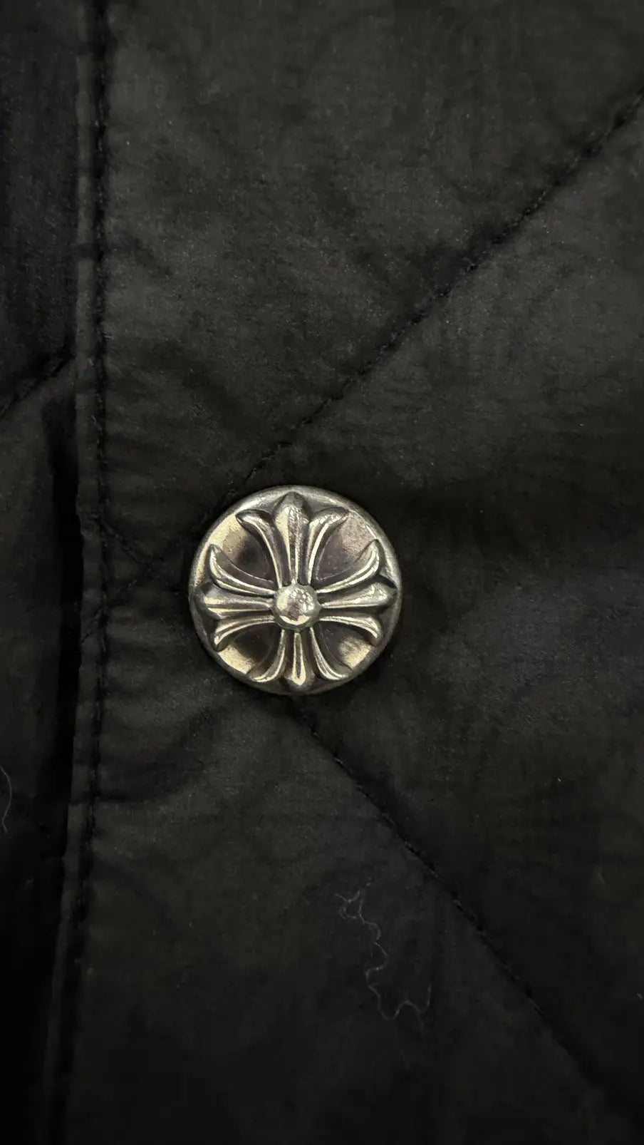 Chrome Hearts CH Embroidered Padded Shirt Jacket