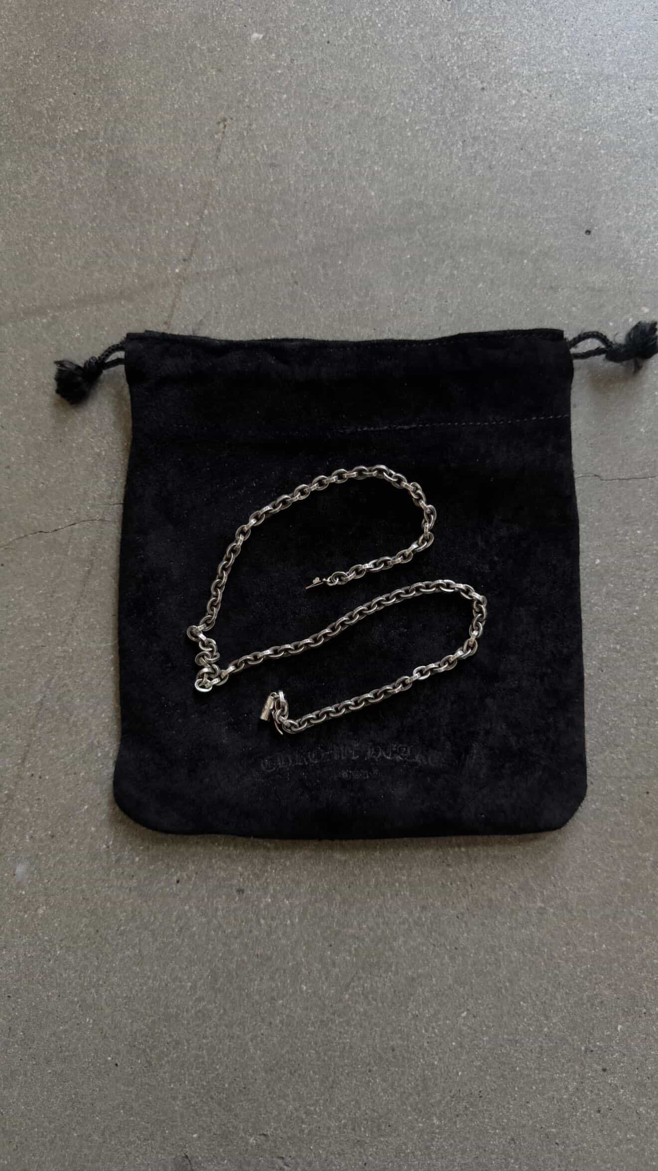 Chrome Hearts 18 inches Paper Chain Necklace