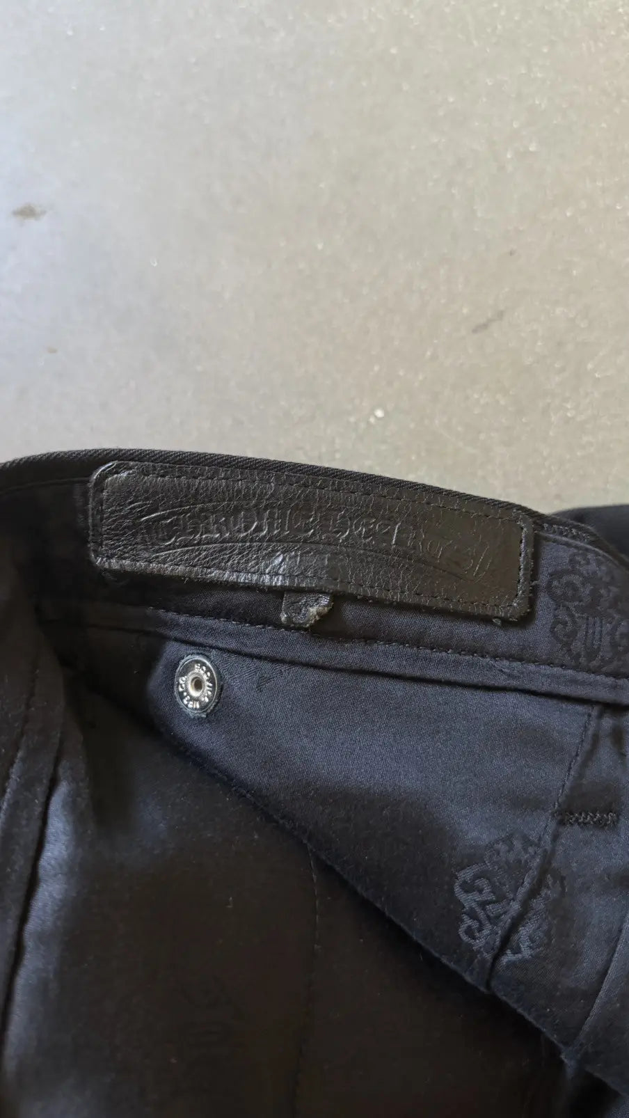 Chrome Hearts Cross Patch Jeans