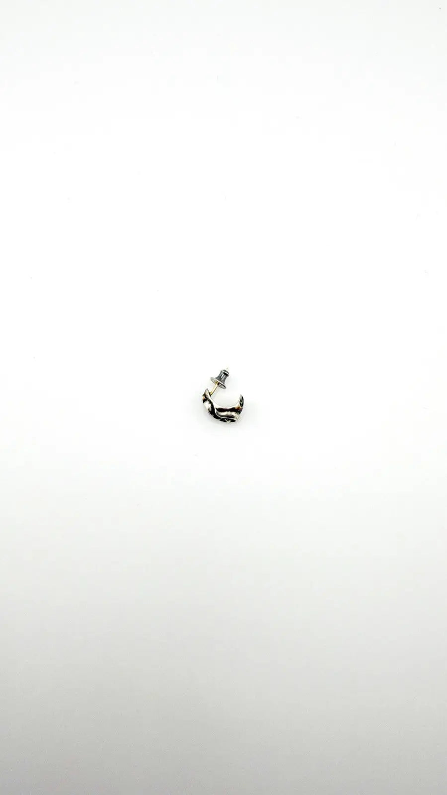 Chrome Hearts Carved Teardrop Earring Chrome Hearts