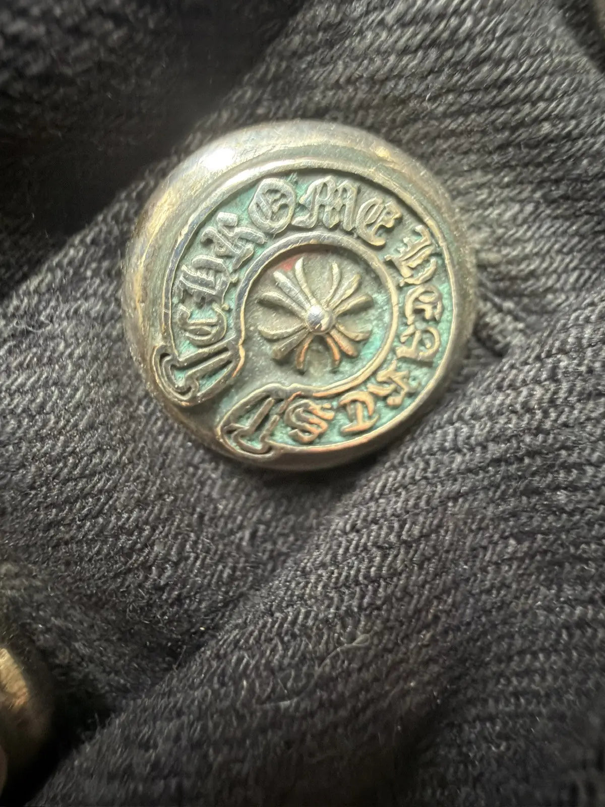 Chrome Hearts Fleur Knee Denim Jeans