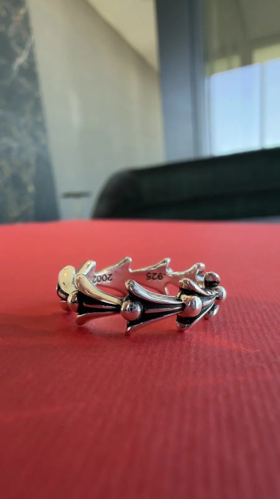 Chrome Hearts Crosstail Band Ring Size 7 Chrome Hearts