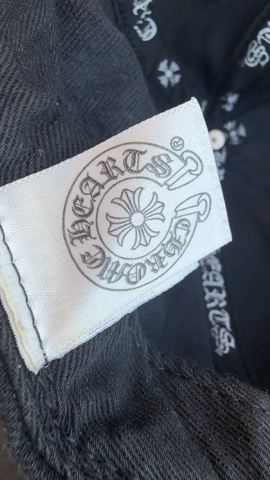 Chrome Hearts Horseshoe Cross Baseball Hat Chrome Hearts