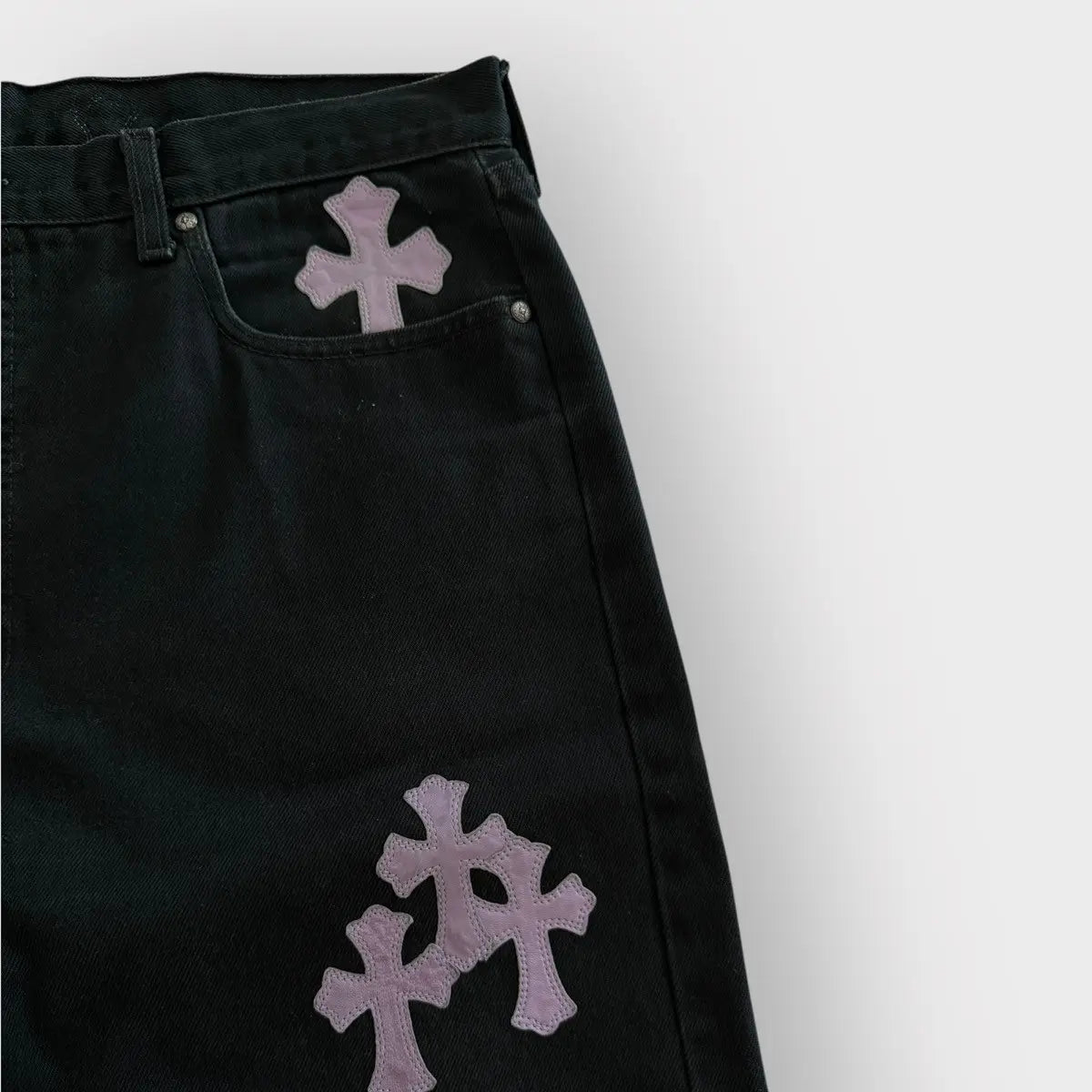 Chrome Hearts Miami Exclu. Pink Patch Levis Jeans