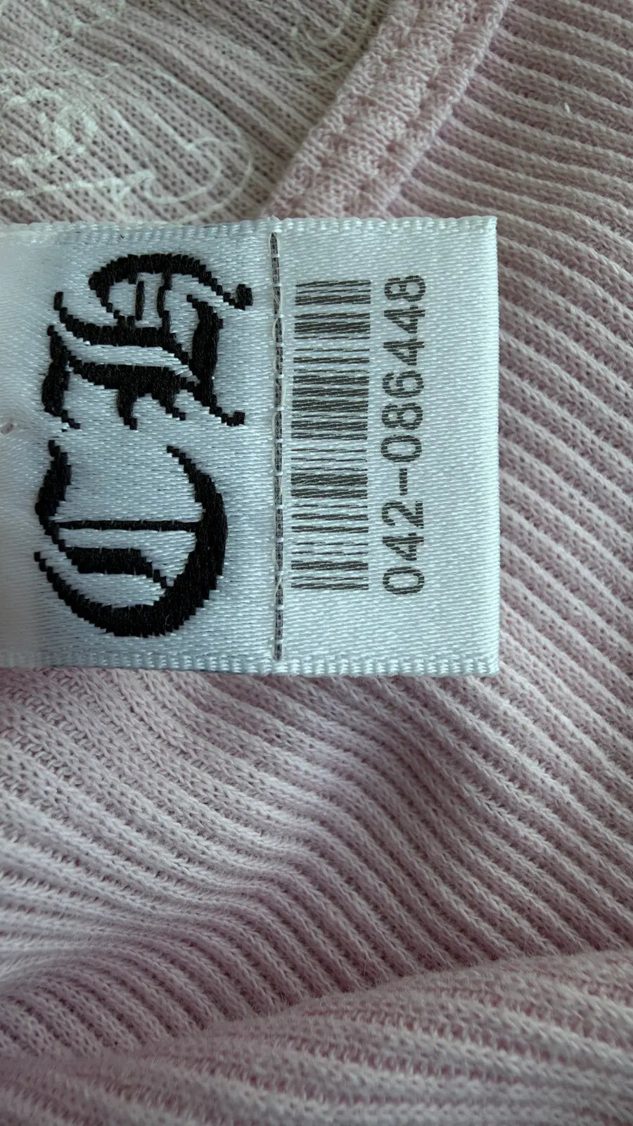 Chrome Hearts Pink T-Bar Script Rib Tank Top Size S Chrome Hearts