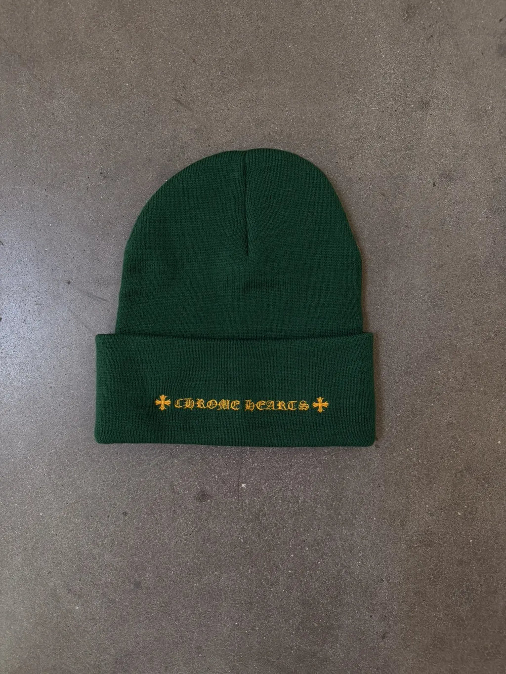 Chrome Hearts Oregon CH Beanie Green
