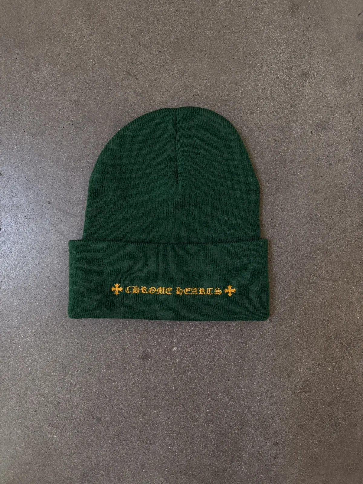 Chrome Hearts Oregon CH Beanie Green