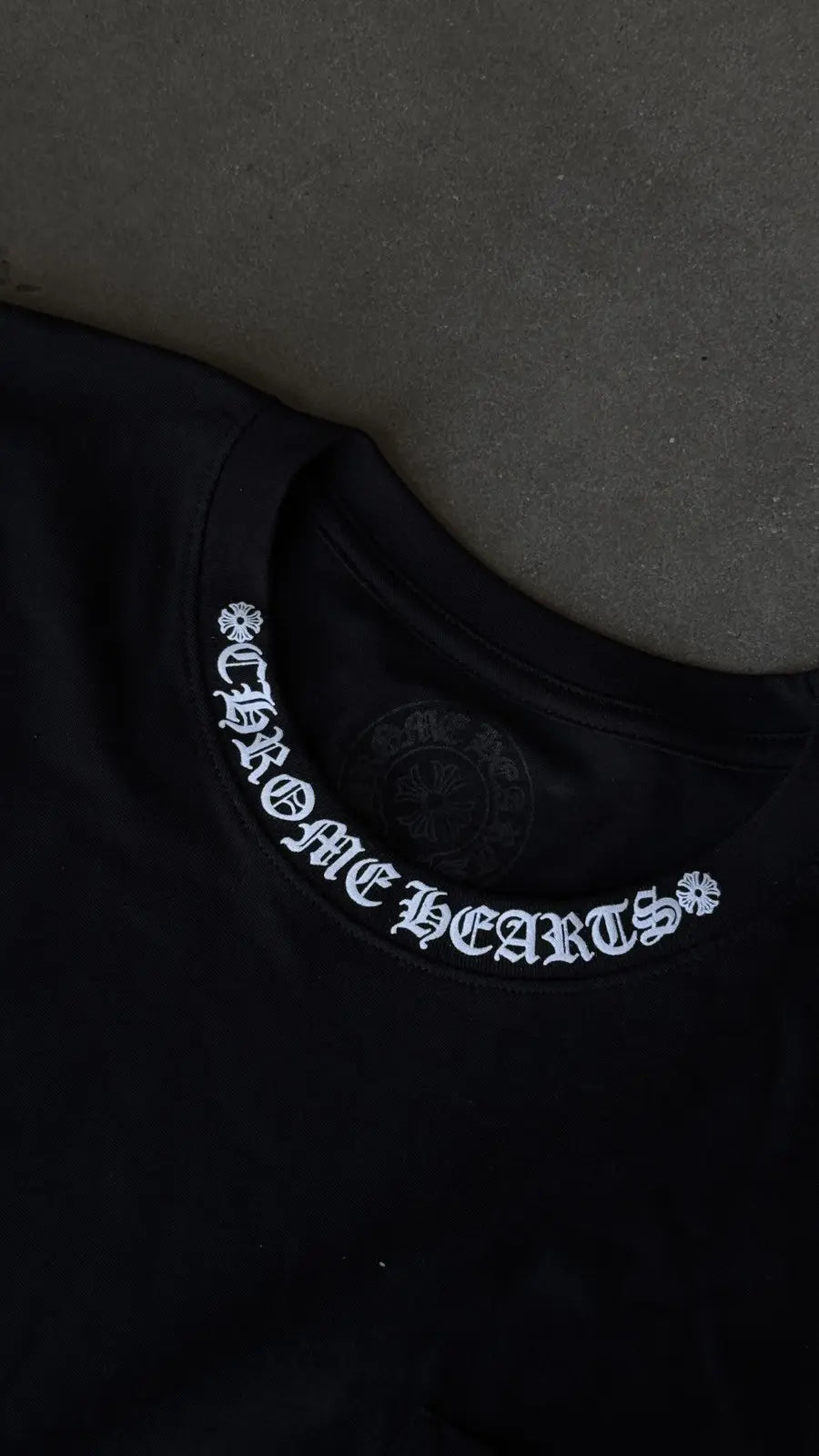 Chrome Hearts Chrome Hearts Neck Logo long-sleeve Tee