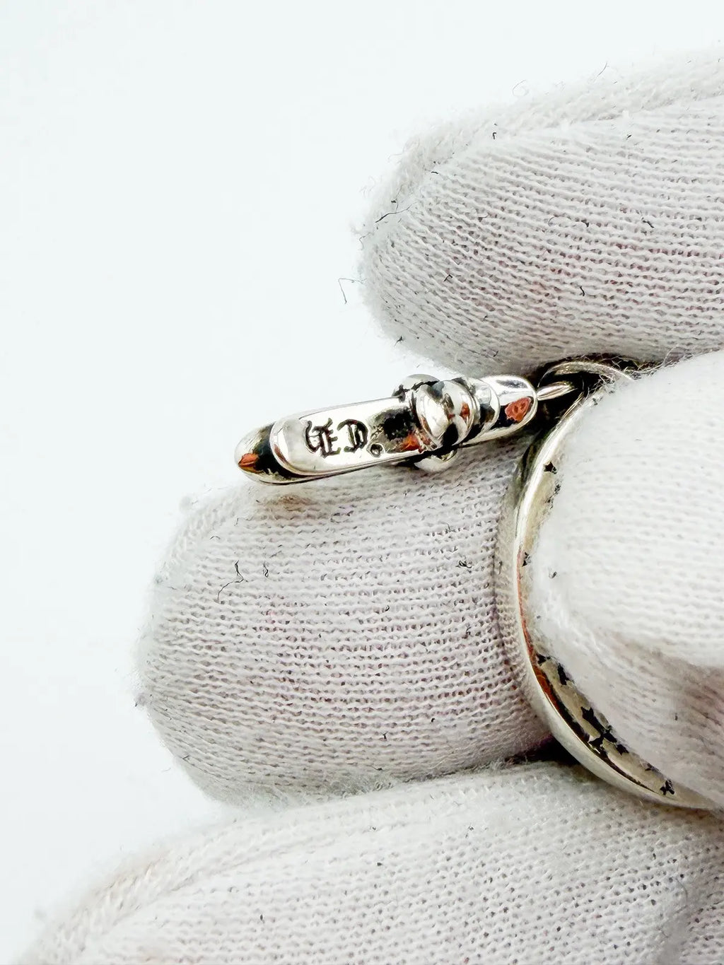 Chrome Hearts Cross Baby Fat Cocktail Ring