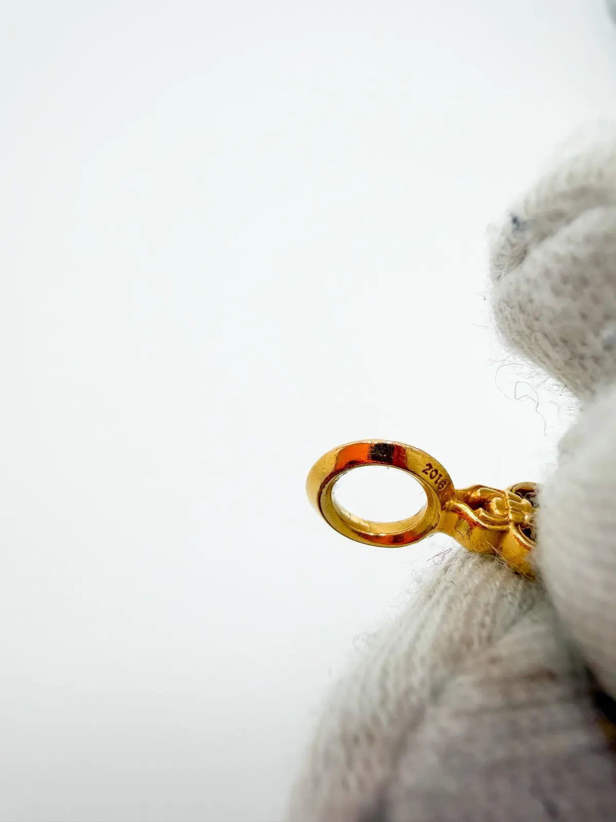 Chrome Hearts Tiny 22K Gold Dagger Pendant