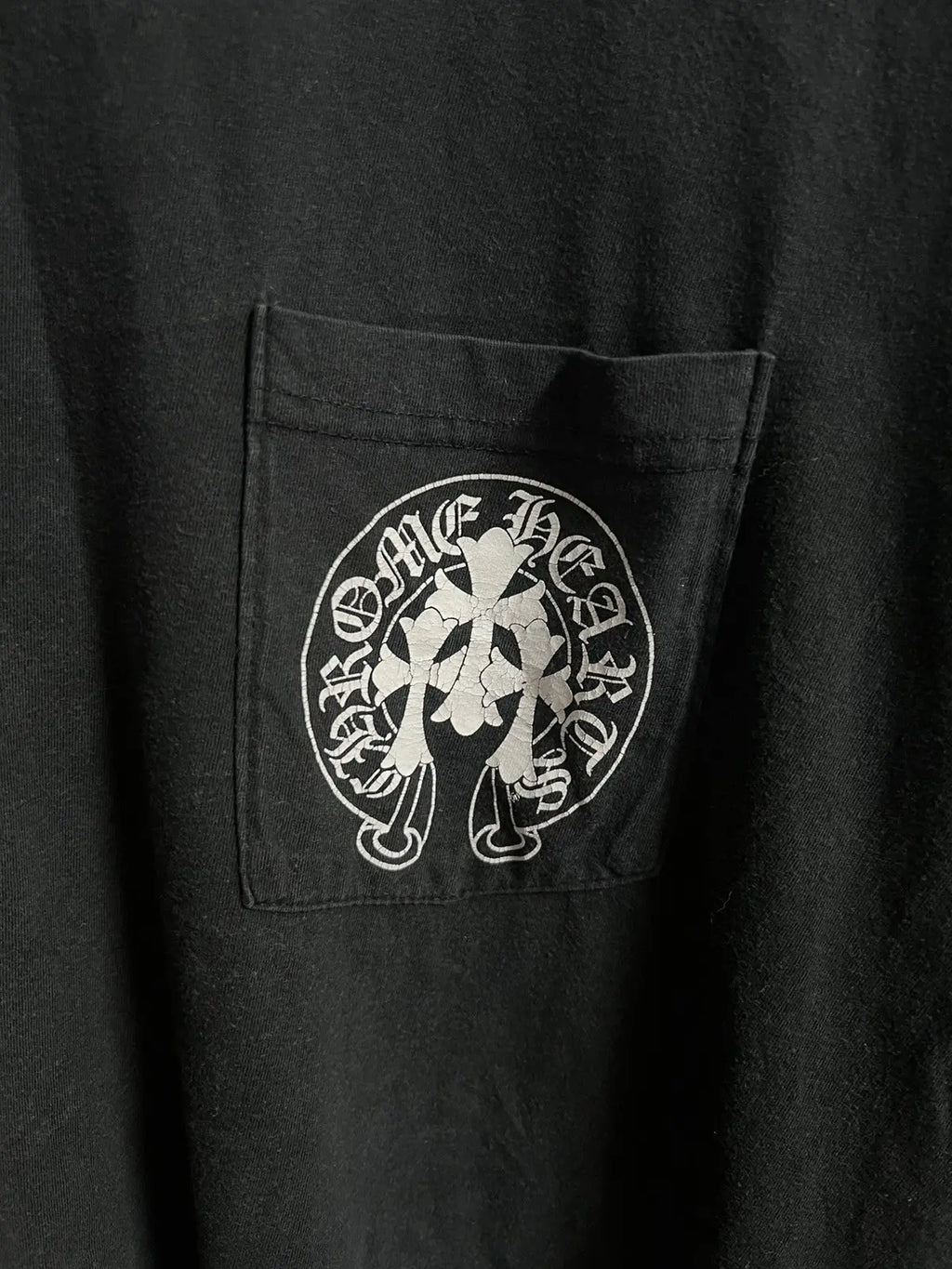 Chrome Hearts Triple Cross Horseshoe T-Shirt Black