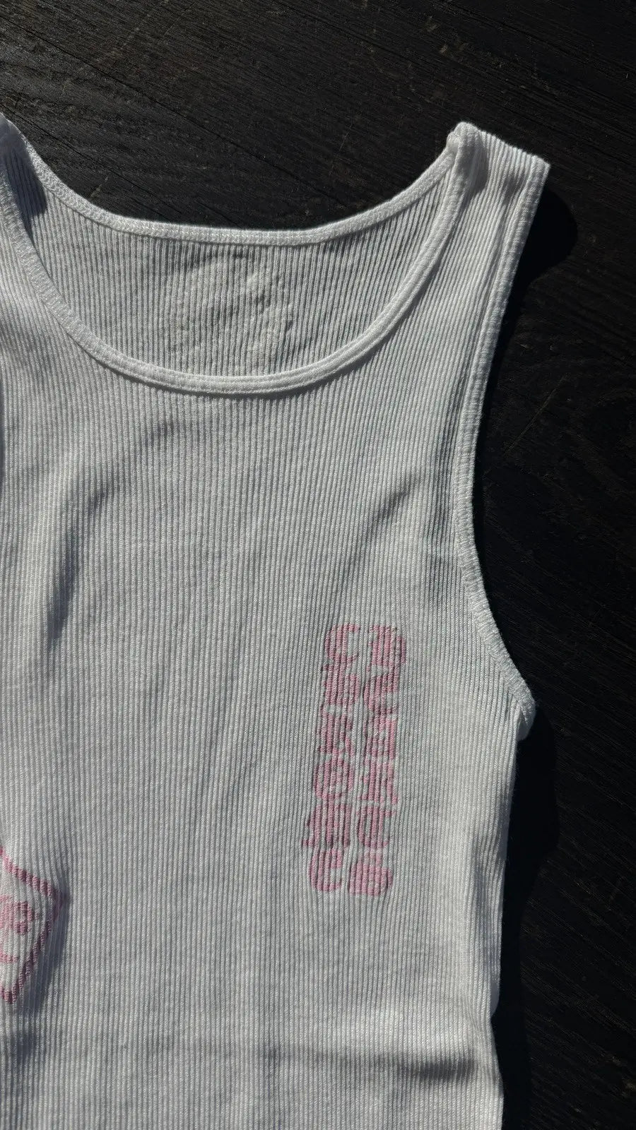 Chrome Hearts T-Bar Rib Tank Top Size S Chrome Hearts