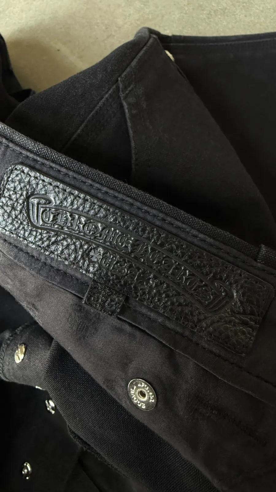 Chrome Hearts Flooded Back Patches Carpenter Shorts