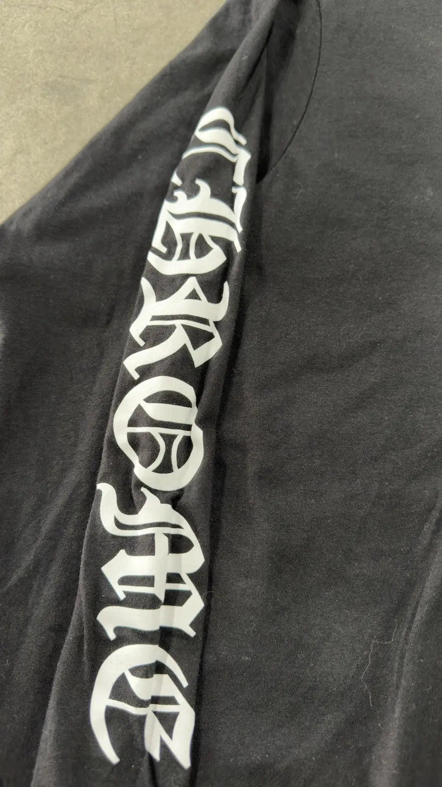 Chrome Hearts Neck Logo Long Sleeve T-Shirt